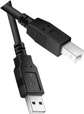 USB 2.0 Type A to Type B Male Printer Cable BlackWORLD TRADE FOR COMPUTER -LAPTOP